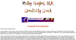 Desktop Screenshot of creativitycoachingsite.com